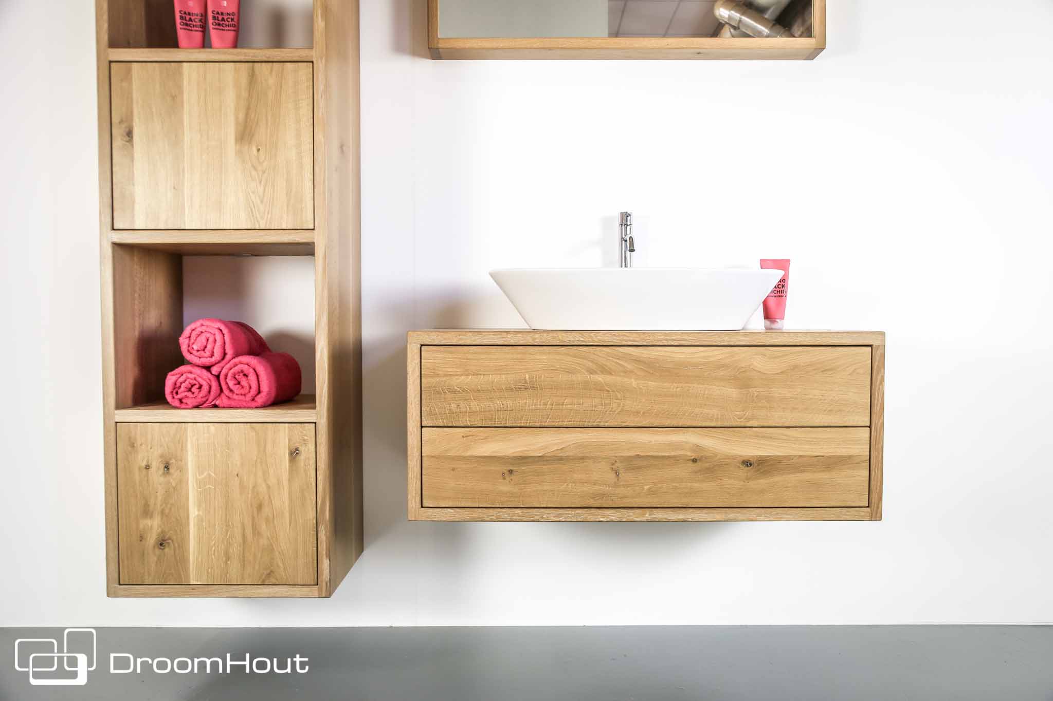 Op maat Mus Haast je Luxe houten badkamermeubels - 20+ modellen - ook op maat – Page 2 –  DroomHout