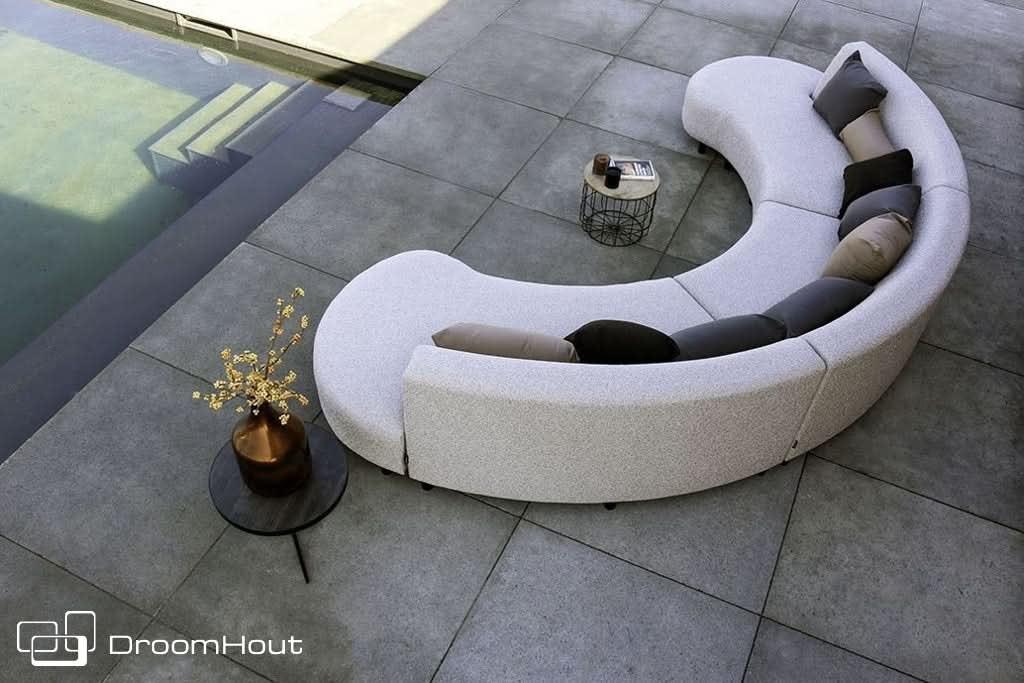 Loungebank Bubalou Bended Sofa 6-zits